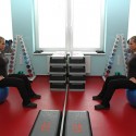 Miestnosť na cvičenie s vlastným telom